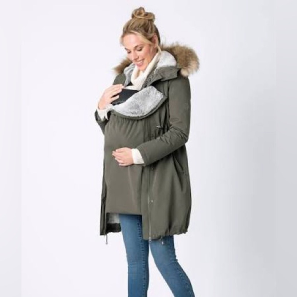 Seraphibe Maternity 3 in 1 Maternity Coat Jacket